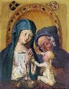 MASTER of the St. Bartholomew Altar The Holy Family oil painting